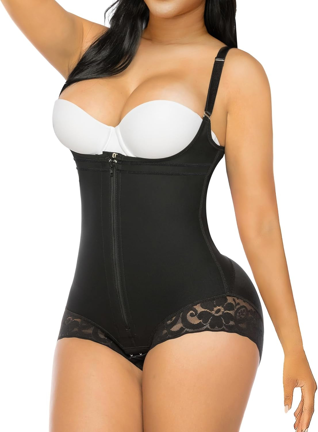 YIANNA Women's Postpartum Tummy Control Bodysuit - Shapewear Body Shaper & Butt Lifter for Ultimate Comfort and Style