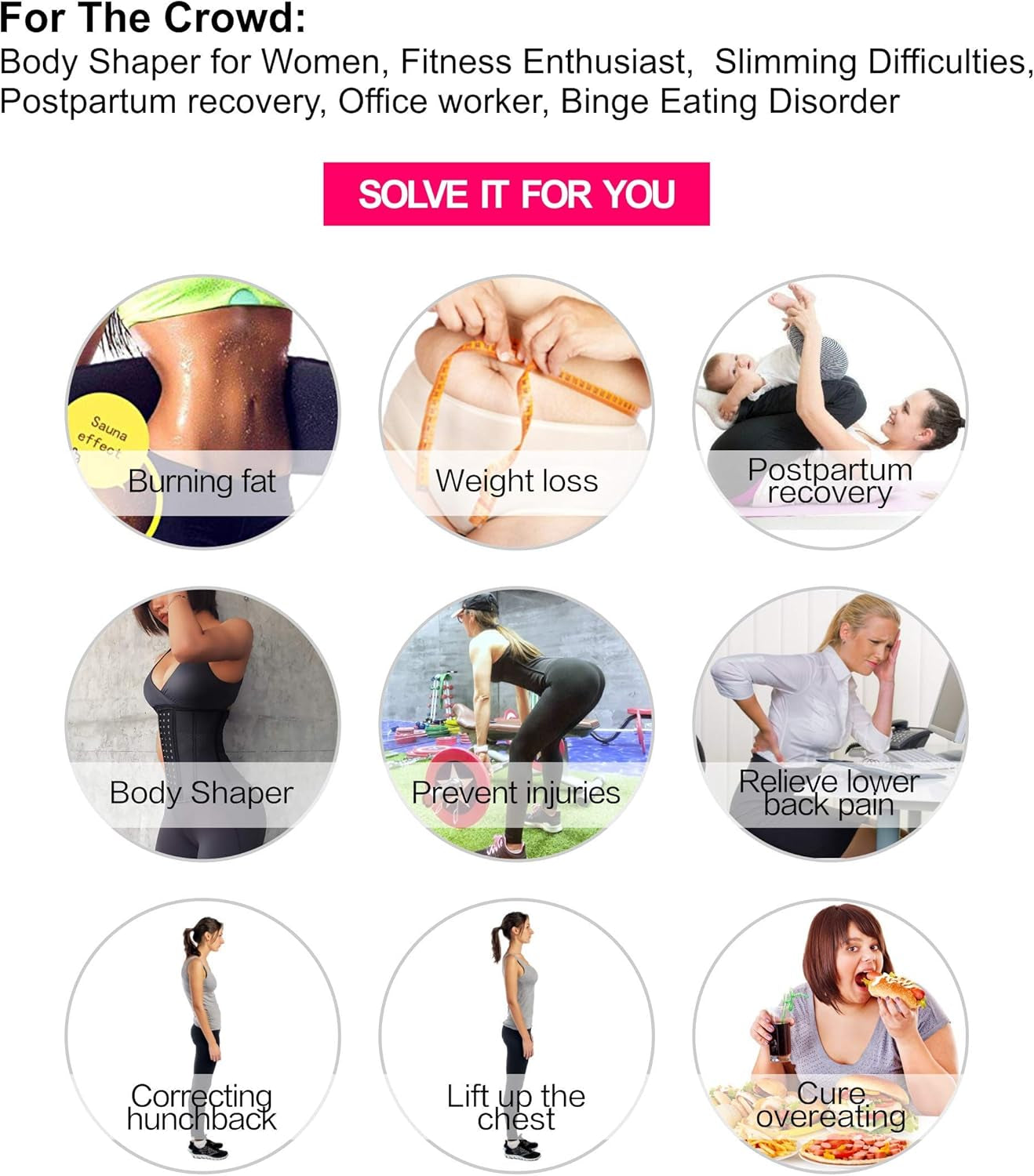 Transform Your Figure with the YIANNA Latex Underbust Waist Trainer - Hourglass Body Shaper with 4 Adjustable Hooks