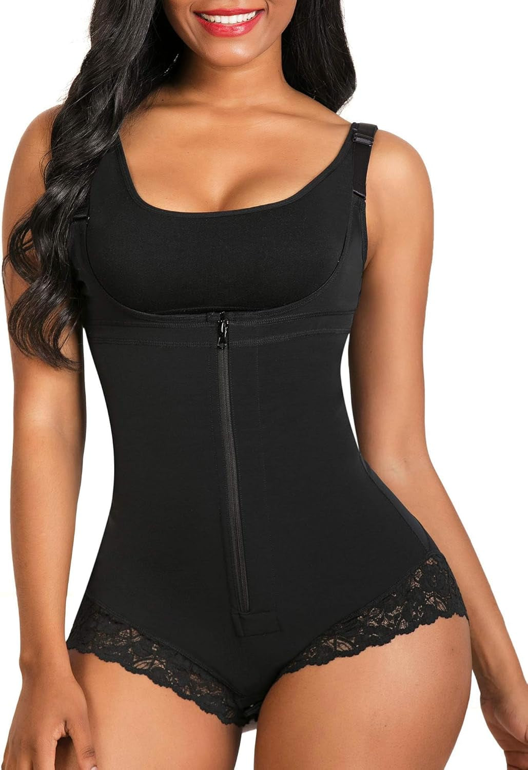 Elevate Your Curves with SHAPERX Women's Colombian Fajas Shapewear - Ultimate Postpartum Tummy Control & Butt Lifter Bodysuit