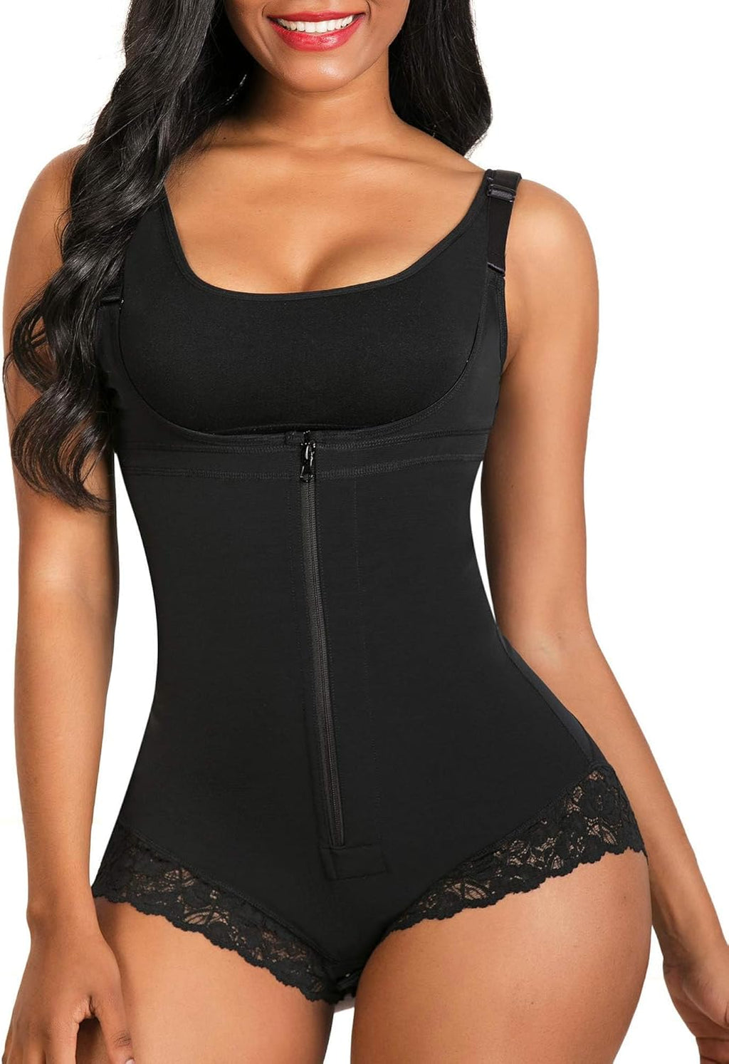 Elevate Your Curves with SHAPERX Women's Colombian Fajas Shapewear - Ultimate Postpartum Tummy Control & Butt Lifter Bodysuit